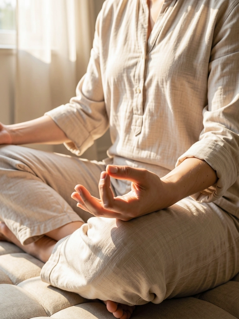 ท่านั่งสมาธิที่ถูกต้อง