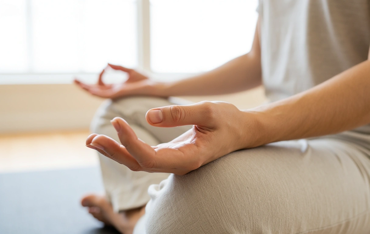 ท่าทางการฝึกสมาธิ